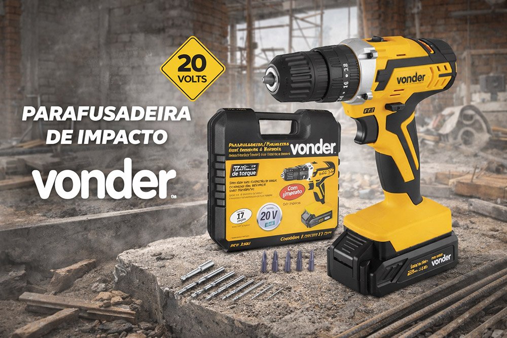 Parafusadeira Vonder