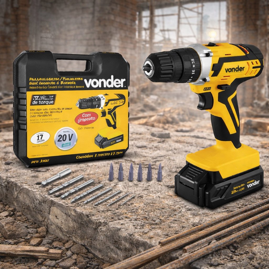 Parafusadeira de impacto vonder